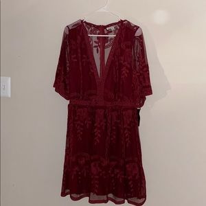 Red Cocktail Dress